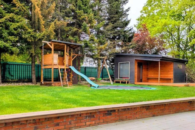 Comfortable For 10 People With A Private Sauna Apartment